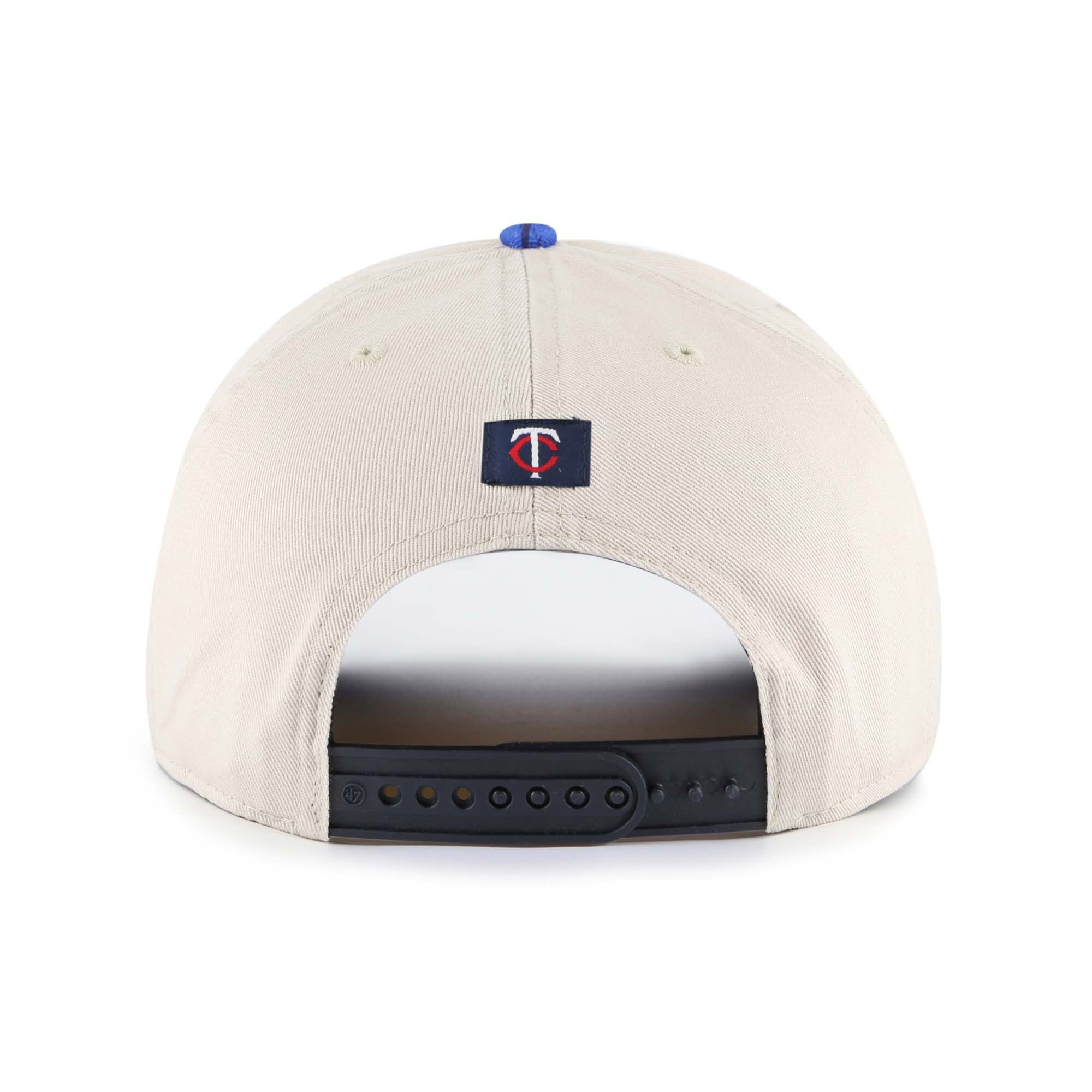 Minnesota Twins Pro Shop - men8217s minnesota twins 821747 creamnavy fiji rope hitch adjustable hat Collection | Twins Fan Essentials