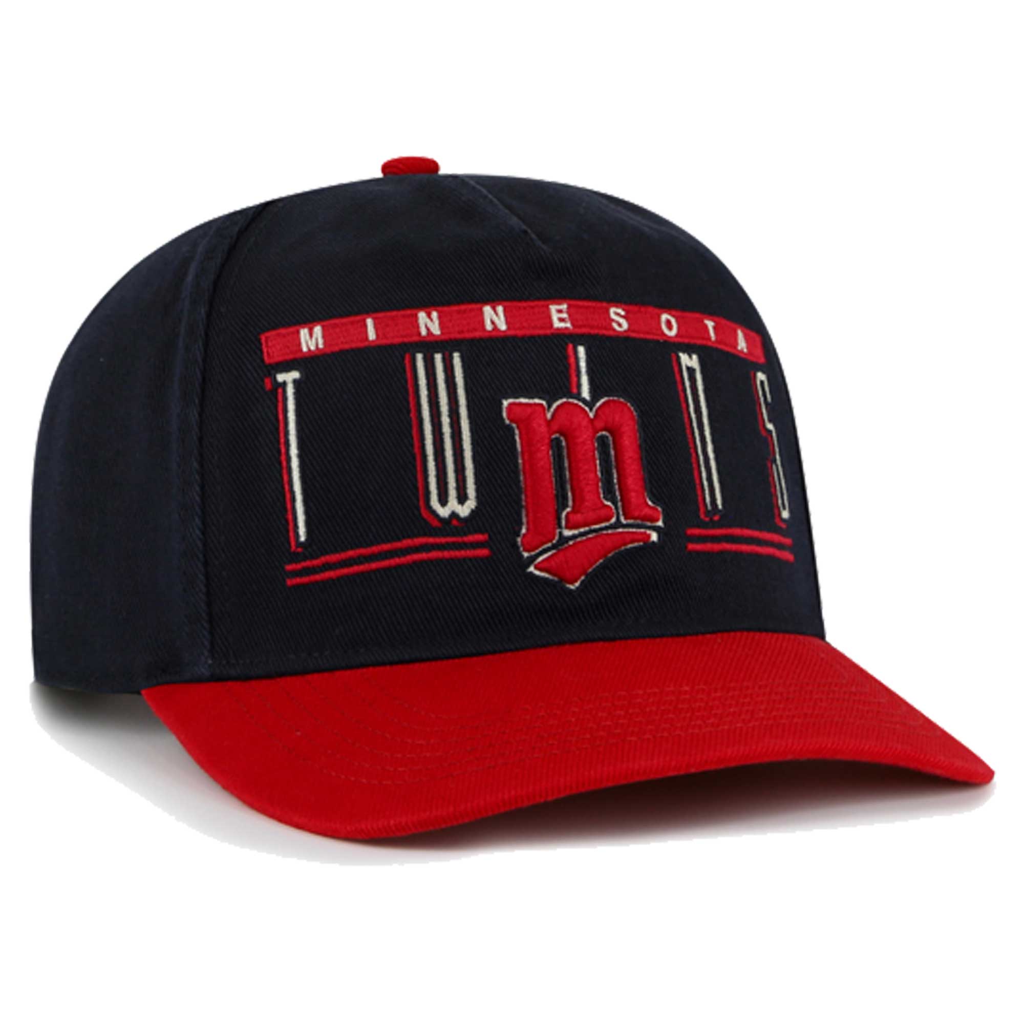 Minnesota Twins Pro Shop - Minnesota Twins Pro Shop – men8217s minnesota twins 821747 navy double headed baseline hitch adjustable hat Collection | Twins Fan Essentials Collection | Twins Fan Essentials