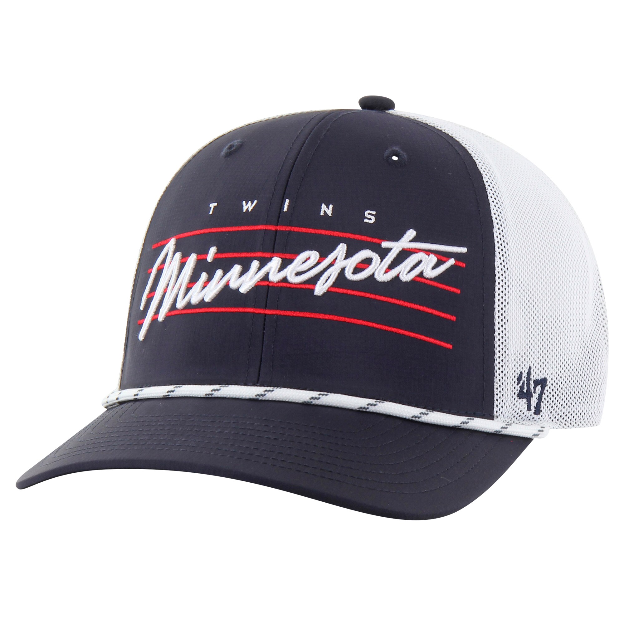 Minnesota Twins Pro Shop - Minnesota Twins Pro Shop – men8217s minnesota twins 821747 navy downburst trucker adjustable hat Collection | Twins Fan Essentials Collection | Twins Fan Essentials