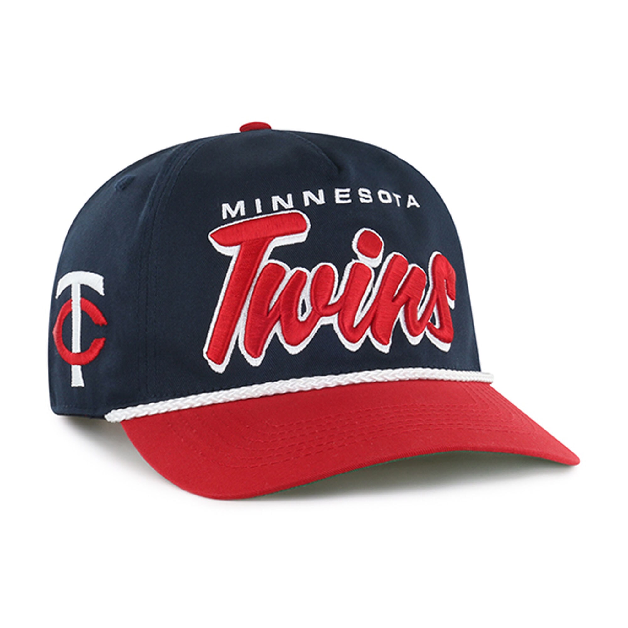 Minnesota Twins Pro Shop - Minnesota Twins Pro Shop – men8217s minnesota twins 821747 navy dropshadow rope hitch adjustable hat Collection | Twins Fan Essentials Collection | Twins Fan Essentials