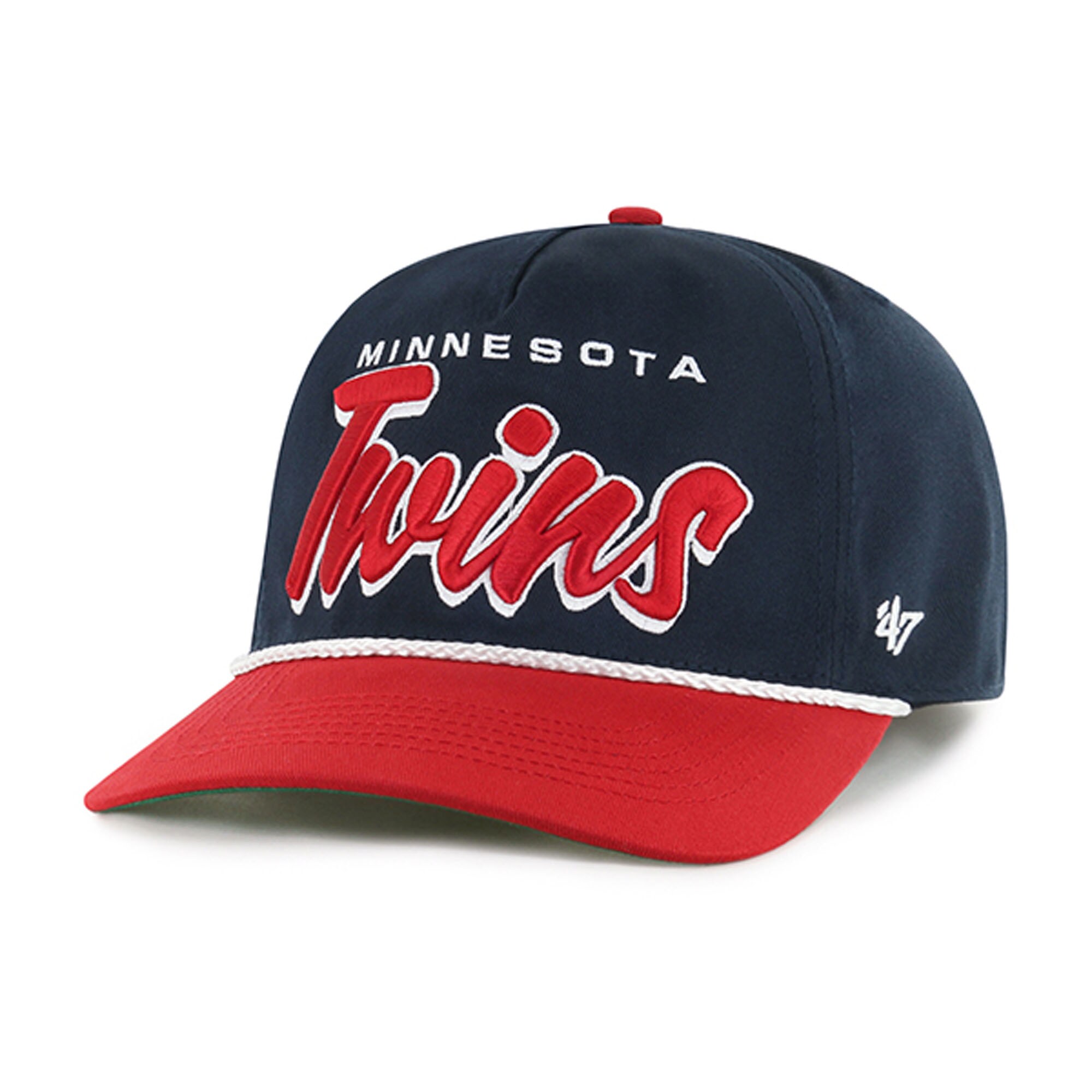 Minnesota Twins Pro Shop - Minnesota Twins Pro Shop – men8217s minnesota twins 821747 navy dropshadow rope hitch adjustable hat Collection | Twins Fan Essentials Collection | Twins Fan Essentials