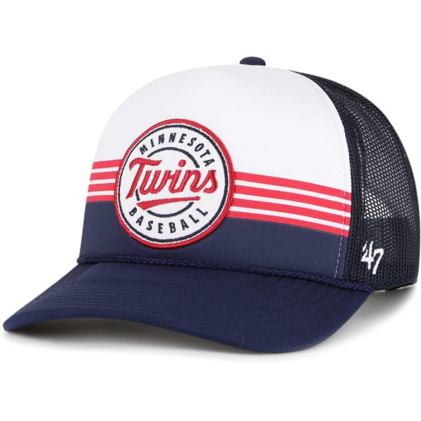 Minnesota Twins Pro Shop - Minnesota Twins Pro Shop – men8217s minnesota twins 821747 navy lift off foam front mesh trucker adjustable hat Collection | Twins Fan Essentials Collection | Twins Fan Essentials