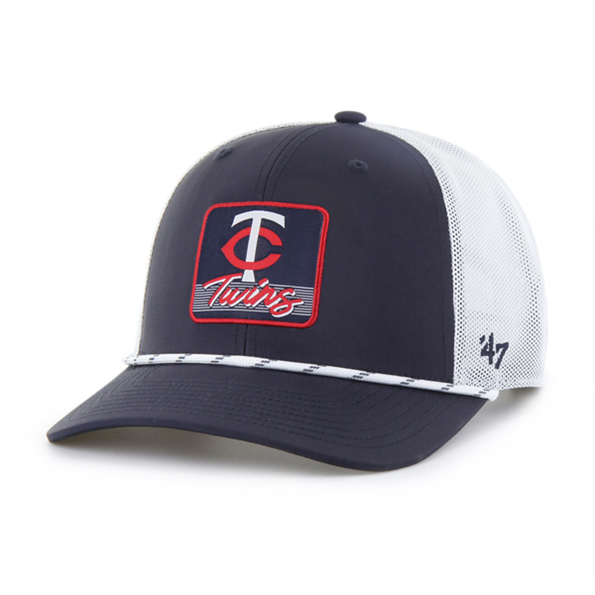 Minnesota Twins Pro Shop - Minnesota Twins Pro Shop – men8217s minnesota twins 821747 navywhite scratch adjustable trucker hat Collection | Twins Fan Essentials Collection | Twins Fan Essentials