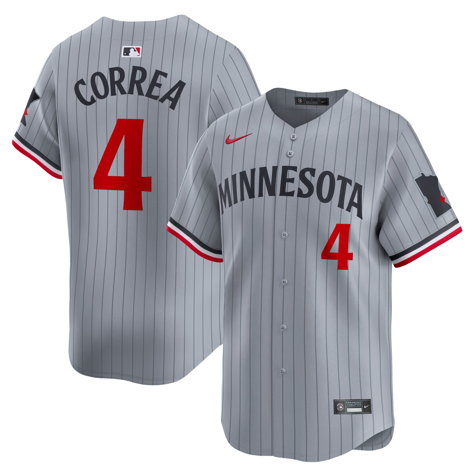 Minnesota Twins Pro Shop - Minnesota Twins Pro Shop – men8217s minnesota twins carlos correa nike gray road limited player jersey Collection | Twins Fan Essentials Collection | Twins Fan Essentials