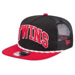 Minnesota Twins Pro Shop - Minnesota Twins Pro Shop – men8217s minnesota twins new era black throwback meshback golfer hat Collection | Twins Fan Essentials Collection | Twins Fan Essentials