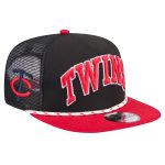 Minnesota Twins Pro Shop - Minnesota Twins Pro Shop – men8217s minnesota twins new era black throwback meshback golfer hat Collection | Twins Fan Essentials Collection | Twins Fan Essentials