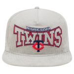 Minnesota Twins Pro Shop - Minnesota Twins Pro Shop – men8217s minnesota twins new era gray corduroy golfer snapback hat Collection | Twins Fan Essentials Collection | Twins Fan Essentials