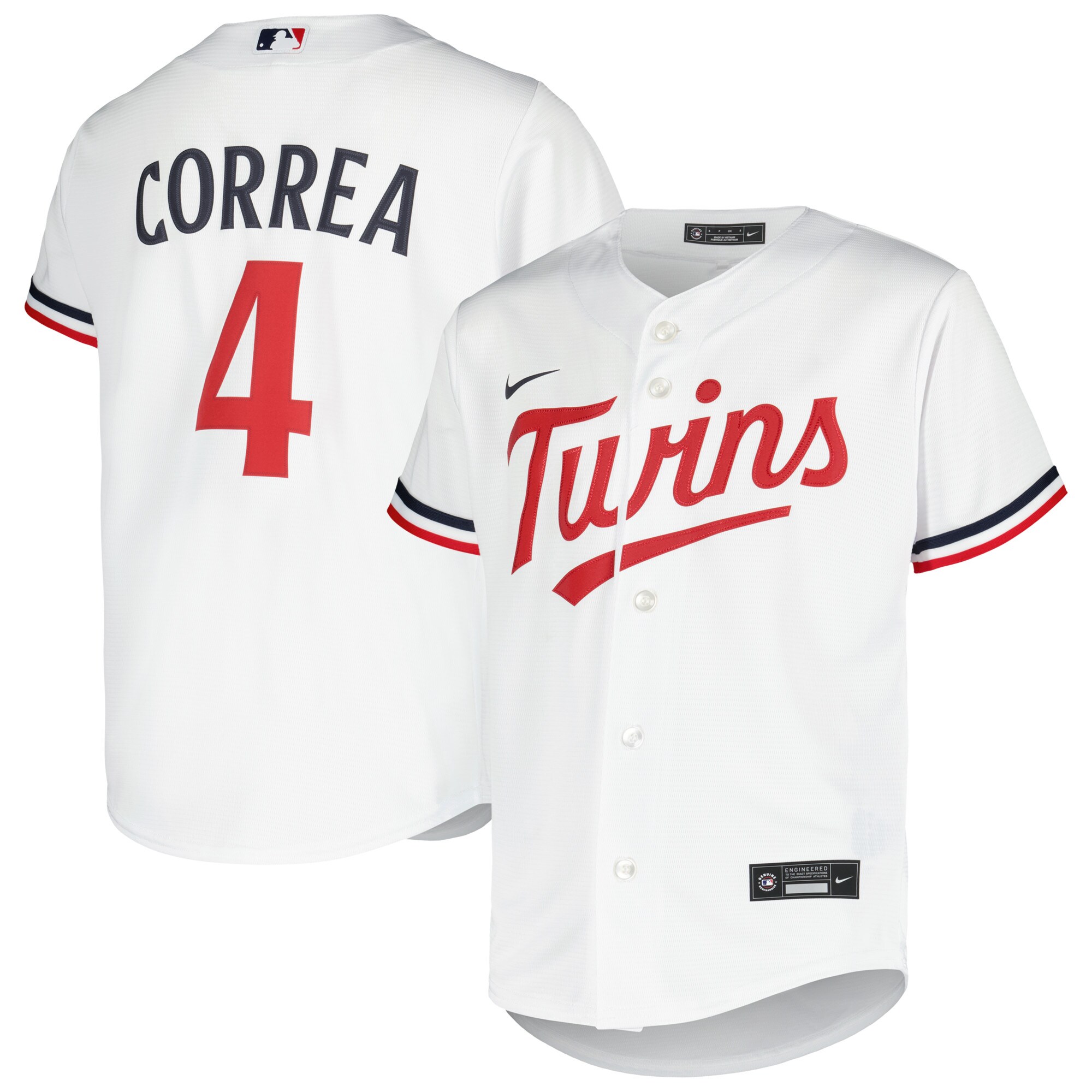 Minnesota Twins Pro Shop - Minnesota Twins Pro Shop – Minnesota Twins Pro Shop – youth minnesota twins carlos correa nike white alternate replica player jersey Collection | Twins Fan Essentials Collection | Twins Fan Essentials Collection | Twins Fan Essentials